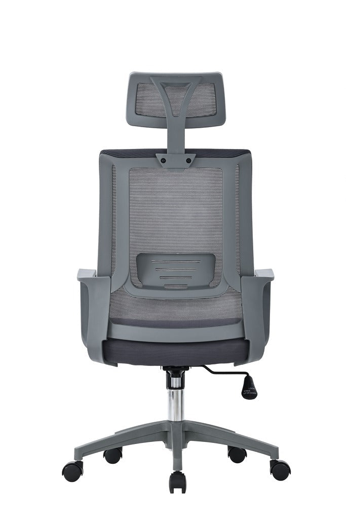 Silla de oficina con ruedas y reposabrazos