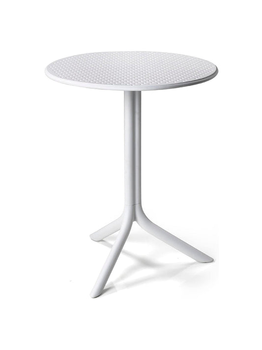 Mesa de Exterior Redonda (60 Cm Ø) Color Blanco